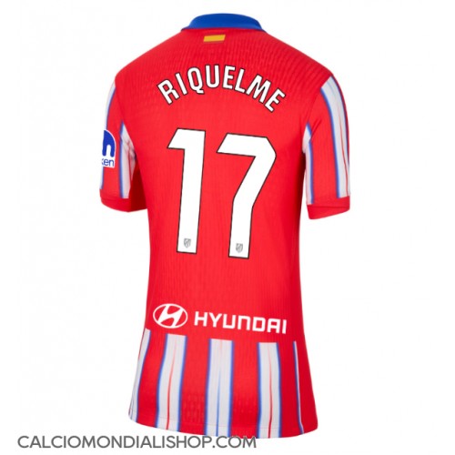 Maglie da calcio Atletico Madrid Rodrigo Riquelme #17 Prima Maglia Femminile 2024-25 Manica Corta